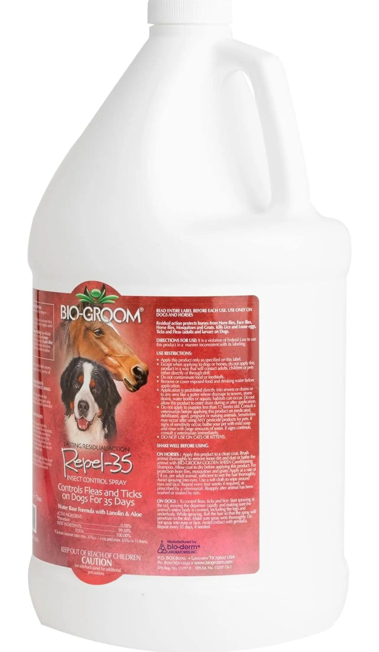Bio-groom Repel-35 Flea & Tick Dog Spray