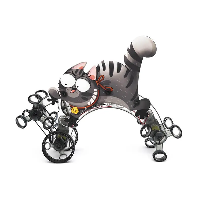 Climbing Cat and Hopping Mouse - Robotic STEM Science Set