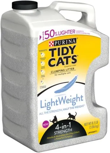 Tidy Cats Clumping Light Weight 4-in-1 Strength Cat Litter